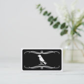 Carte De Visite mod crow (couleur personnalisable) (Debout devant)