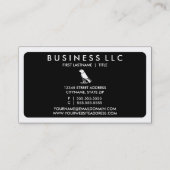 Carte De Visite mod crow (couleur personnalisable) (Dos)