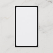 Carte De Visite mod design votre propre (Dos)