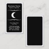 Carte De Visite mod lune (Devant / Derrière)