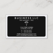 Carte De Visite mod skydive (personnalisable en couleur) (Dos)