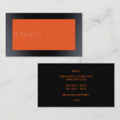 Carte De Visite Mode (Devant / Derrière)