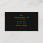 Carte De Visite Mode (Dos)