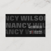 Carte De Visite Mode (Dos)