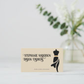 Carte De Visite Mode beauté mannequin (Debout devant)