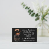 Carte De Visite Mode canine (Debout devant)