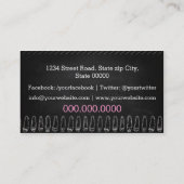 Carte De Visite Mode/Compléments/Accessoires/chaussures (Dos)