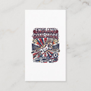 Carte De Visite Mode d'Angleterre squelette buteur Nations Streetw