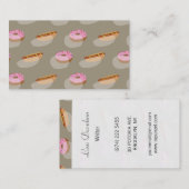 Carte De Visite Mode de nourriture (Devant / Derrière)