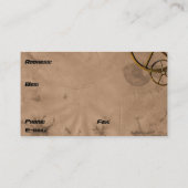 Carte De Visite Mode de Steampunk (Dos)
