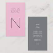 Carte De Visite Mode de sucrerie de Groupon (Devant / Derrière)