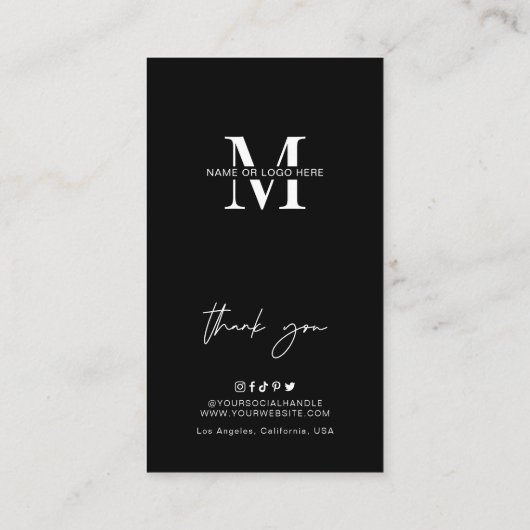 Carte De Visite Mode d'emploi moderne pour les Diffuseurs (Dos)