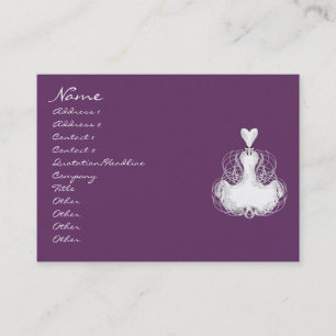 Carte De Visite #Mode #Diva - Robe en dentelle blanche