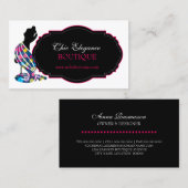 Carte De Visite Mode élégante (Devant / Derrière)