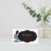 Carte De Visite Mode élégante (Debout devant)