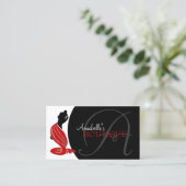 Carte De Visite Mode élégante (Debout devant)