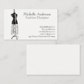 Carte De Visite Mode et habillement (Devant / Derrière)