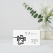 Carte De Visite Mode et habillement (Debout devant)