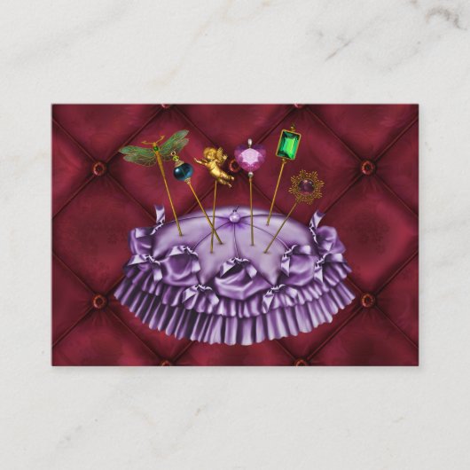 Carte De Visite Mode / Fauteuil / Upholstery - SRF (Devant)