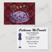 Carte De Visite Mode / Fauteuil / Upholstery - SRF (Devant / Derrière)