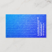 Carte de visite mode Glam Chic Zèbre (Dos)