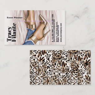 Carte De Visite Mode Glamour Chic