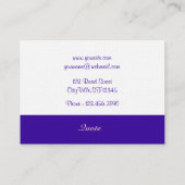 Carte De Visite Mode mode (Dos)