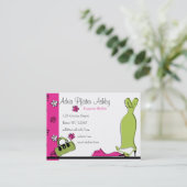 Carte De Visite Mode Printemps (Debout devant)