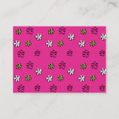 Carte De Visite Mode Printemps (Dos)