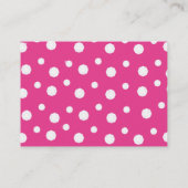 Carte De Visite Mode Printemps (Dos)