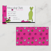 Carte De Visite Mode Printemps (Devant / Derrière)