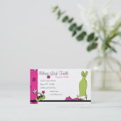 Carte De Visite Mode Printemps (Debout devant)