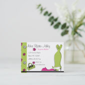 Carte De Visite Mode Printemps (Debout devant)