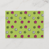 Carte De Visite Mode Printemps (Dos)