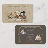 Carte De Visite Mode rétro (Devant / Derrière)