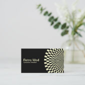 Carte De Visite Mode Rétro 07 (Debout devant)