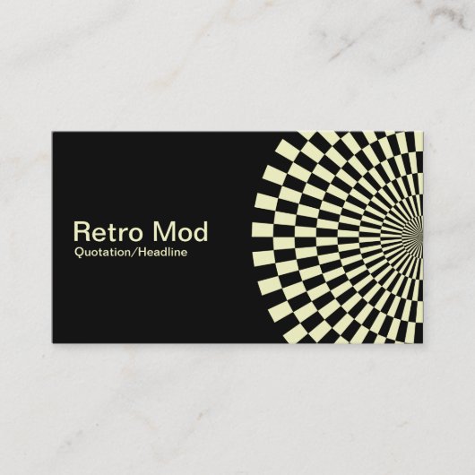 Carte De Visite Mode Rétro 07 (Devant)