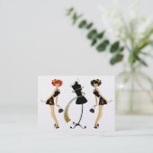 Carte De Visite Mode / Seamstress / Gestion du poids (Debout devant)