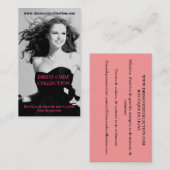 CARTE DE VISITE MODE STYLISME PRET A PORTER (Devant / Derrière)