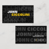 Carte De Visite Mode vi (Devant / Derrière)