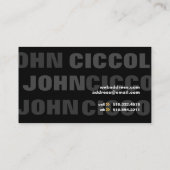 Carte De Visite Mode vi (Dos)