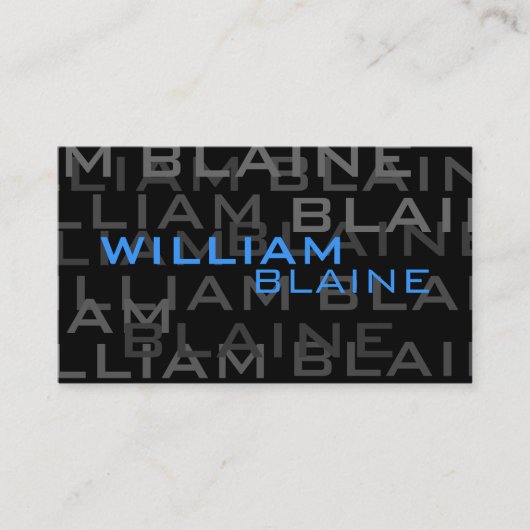 Carte De Visite Mode vii (Devant)