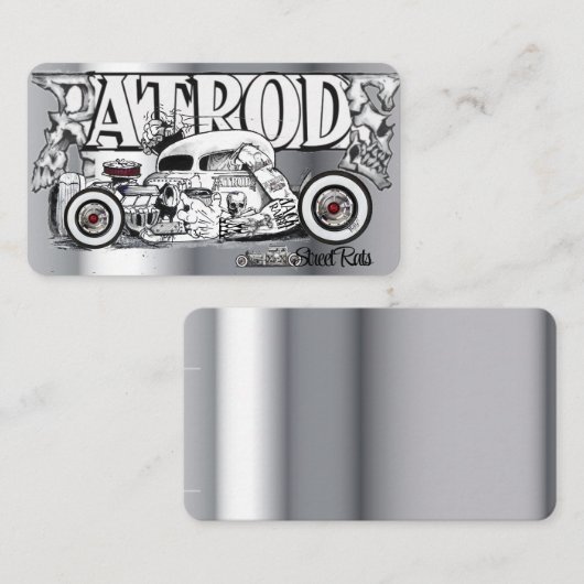 Carte de visite modèle (Devant / Derrière)