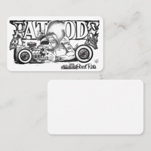 Carte de visite modèle (Devant / Derrière)