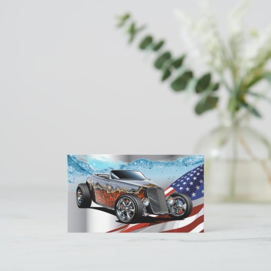 Carte de visite modèle (Debout devant)