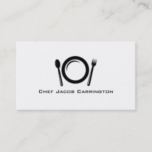 Carte De Visite Modèle 241 de chef