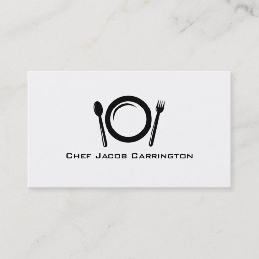 Carte De Visite Modèle 241 de chef (Devant)