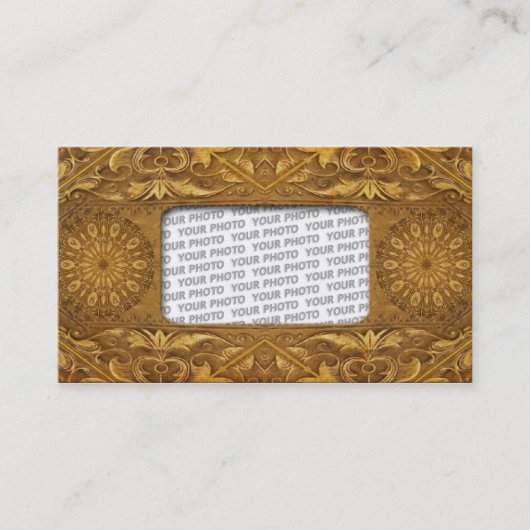 Carte De Visite Modèle ART antique (Devant)
