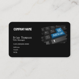 CARTE DE VISITE MODÈLE BASIC, vente