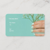 Carte de visite Modèle blanc de base (Devant)